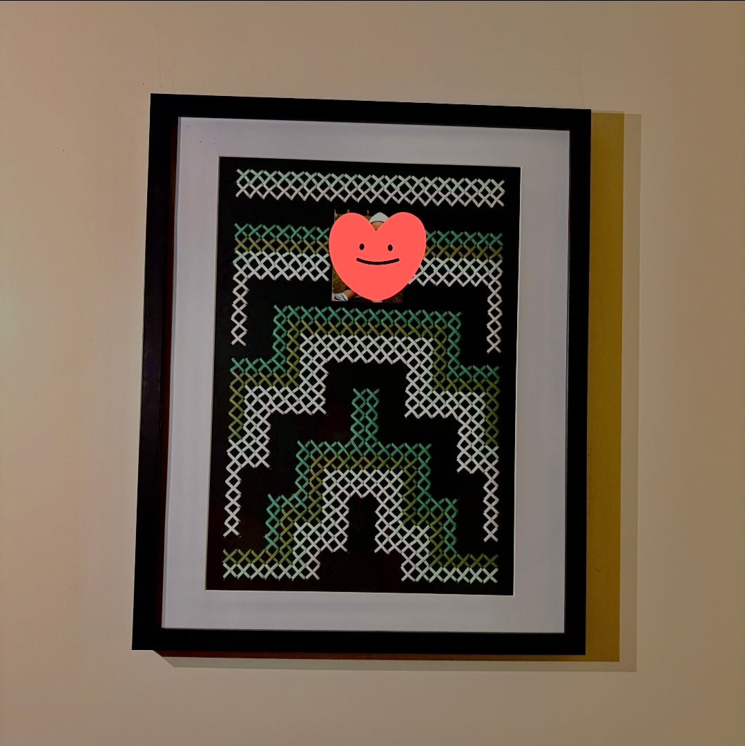 Framed Poutama – Custom Color Series